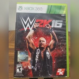 WWE 2K16 for XBOX 360. Tested And Works‎